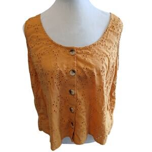 Fat face button down tank top size‎ 10